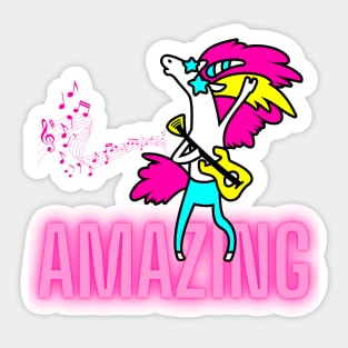 Amazing Unicorn Sticker